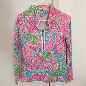 Lilly Pulitzer Quarter Zip XS